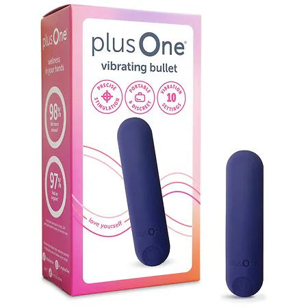 plus One pink vibrating bullet