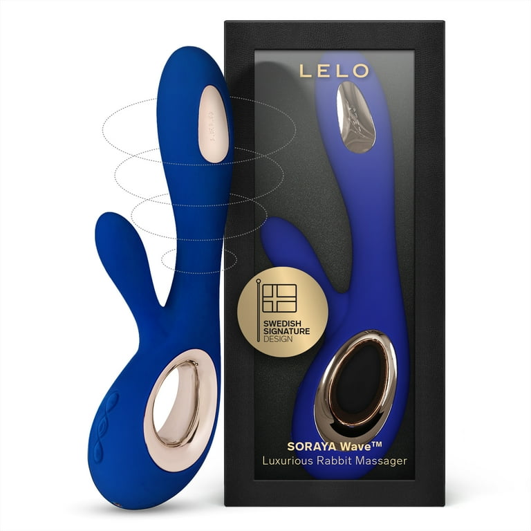Lelo Soraya Wave G-Spot and Clitoral Vibrator in Midnight Blue