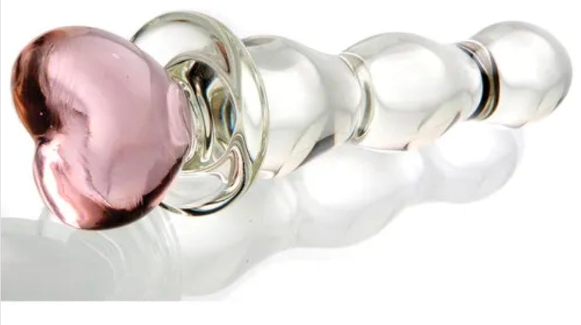 Heart Glass Dildo