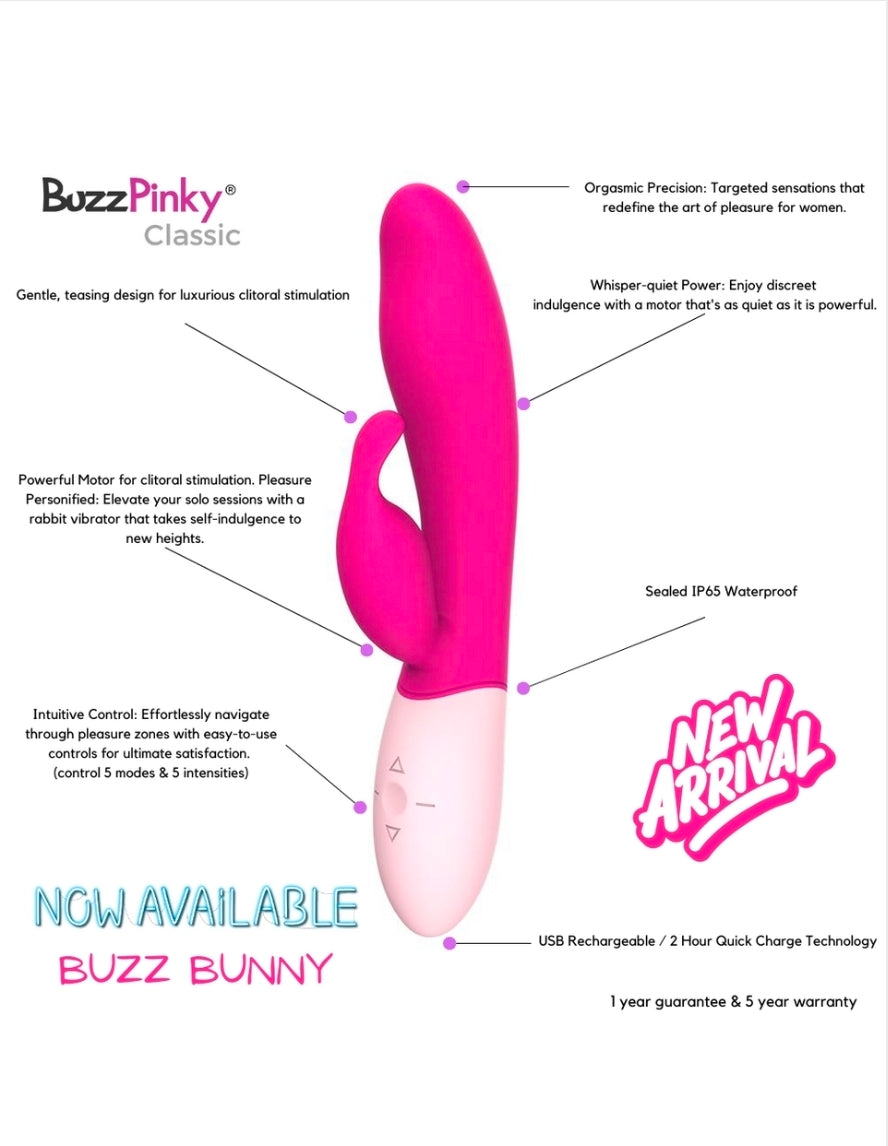 Buzz Pinky Rabbit Vibrator