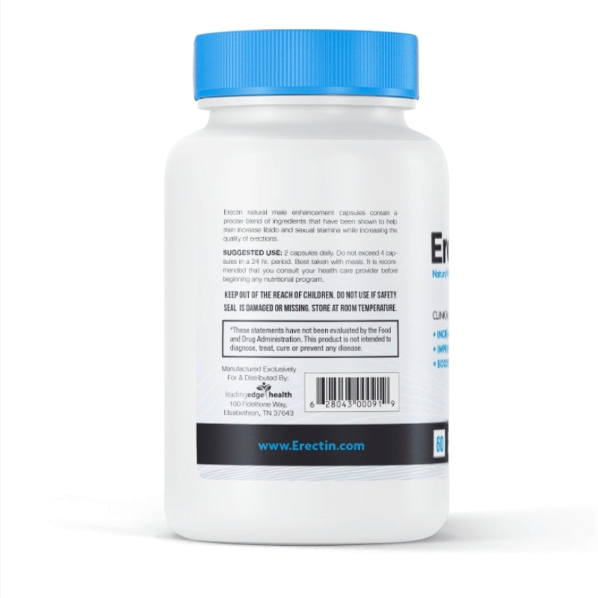 Erectin 60 soft gel capsules