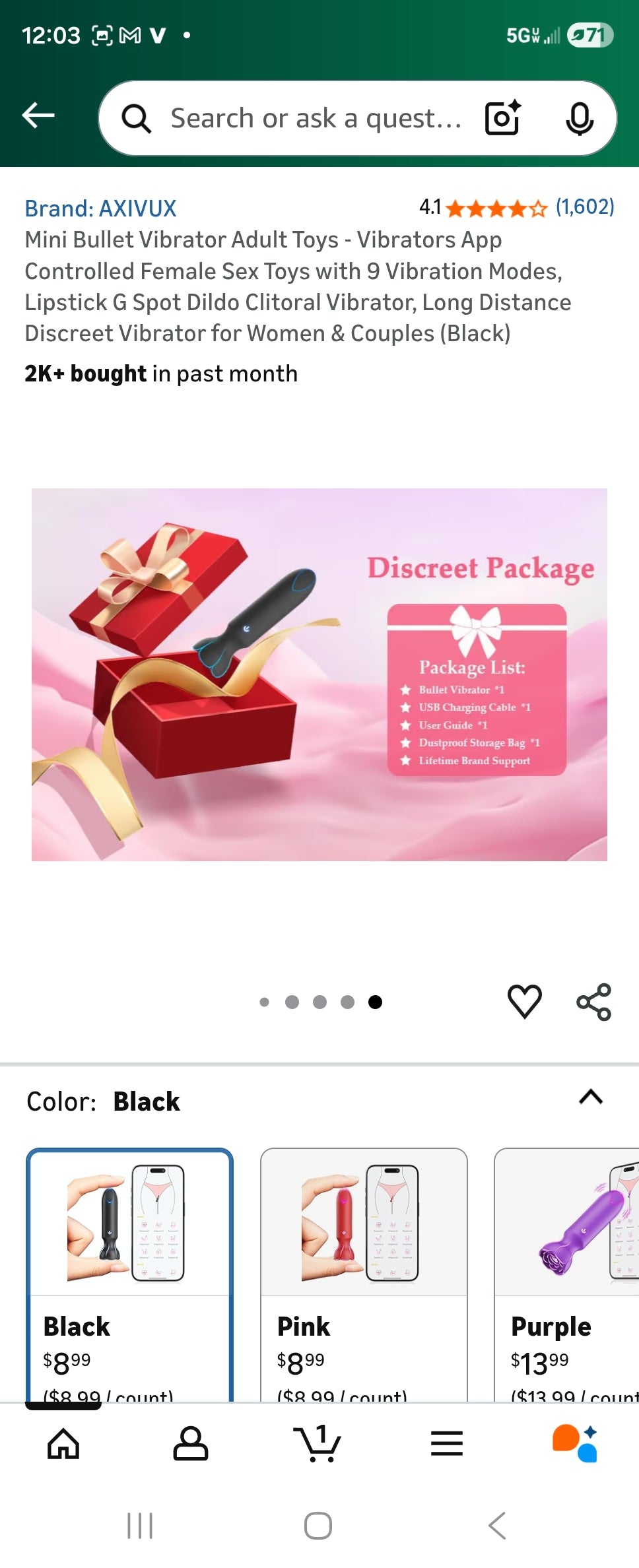 Mini Bullet Vibrator