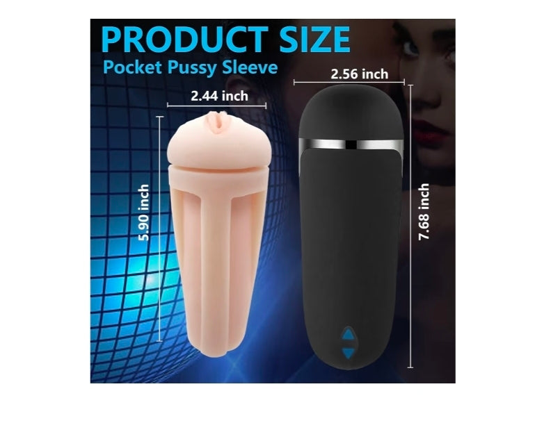 Electric Vibrating Pocket Pussy