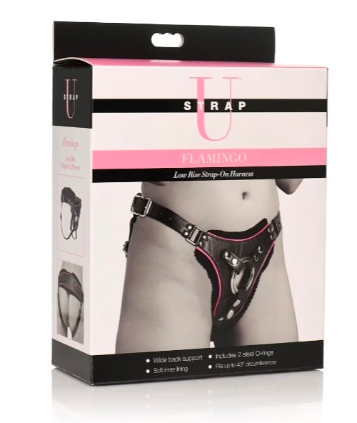 Strap U Flamingo Low Rise Strap On Harness, 1 Count