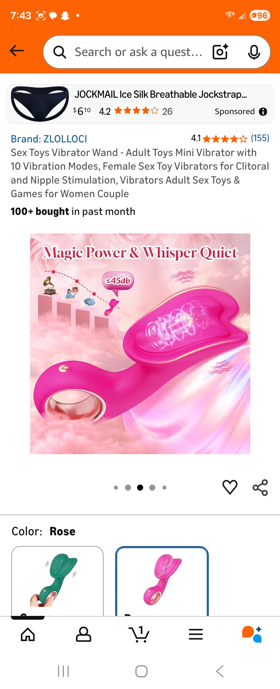 Clitoral stimulation Vibrator