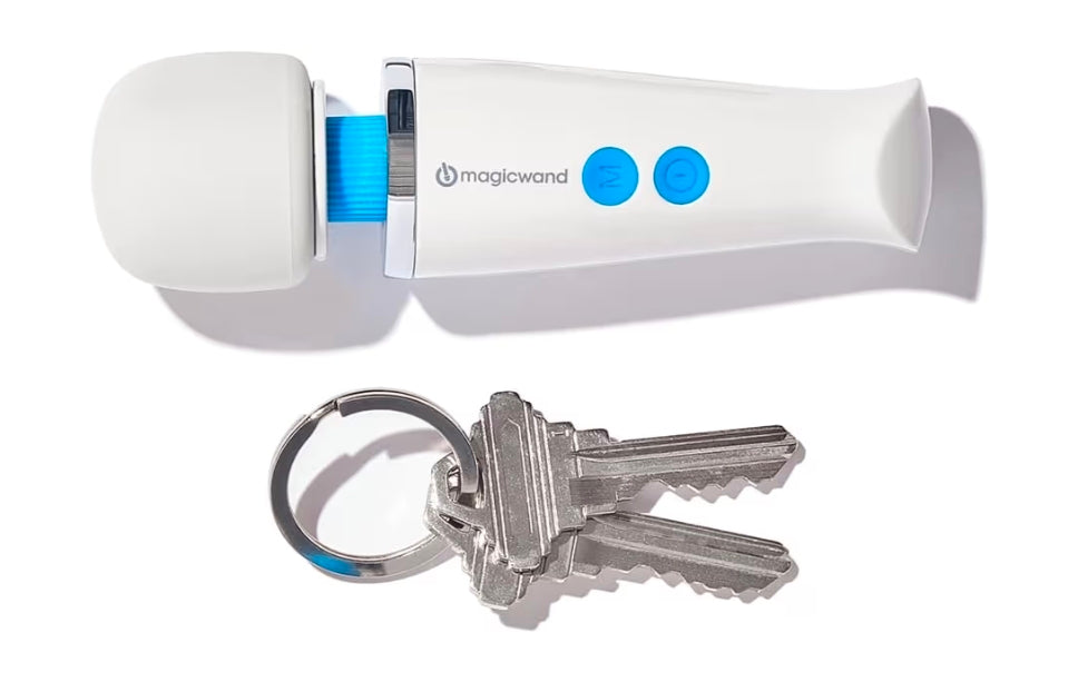 Magic Wand Micro HIT60 - Cordless - Compact Multi-Speed with Soft Silicone Head & Flexible Neck - Personal Massagers for Women, Neck, Hand, Back, Muscle, and Head Massager